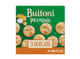 Mini Pizzas Buitoni Piccolinis 3 Queijos 270g