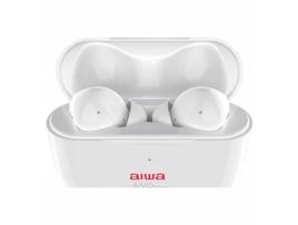 Auriculares Bluetooth True Wireless AIWA Auriculares Aiwa Ebtw888Anc Wt Branco