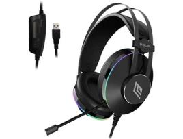 Auscultadores NOUA Cuffie Gaming Noua Pillar Usb Con Microfono Flessibile Omnidirezionale e Audio Surround Virtuale 7 1 e Illuminazione Rgb Rainbow