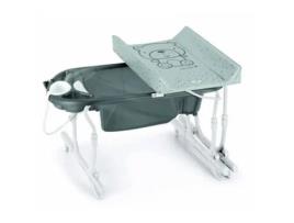 CAM Banheira-Vestidor Regulable Idro Baby Teddy Cinza