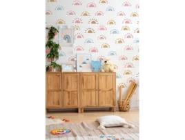 Papel de Parede Infantil SOKIOS (55 x 300 - Papel - Multicor)