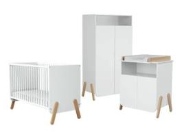 Conjunto de Quarto para Bebé AT4 (Branco)