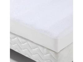 Protetor de colchão Poyet  Motte Branco Impermeável 80 x 190 cm