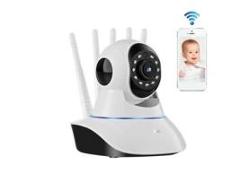 Câmara de Vigilância MYMOBILETRIP para Bebés com Visão Nocturna HD 1080P Wi-Fi