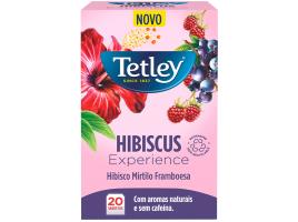 Infusão Tetley Hibiscomirtiloframboesa 20saq