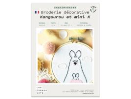 Caixa Diy Bordados Decorativos Cangurus Les French Kits