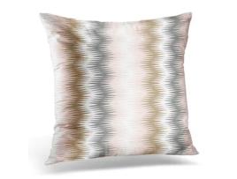 Fronha de Almofada ECZJNT Elegante Zigzags Look Retro Pastel Colors (50x50 cm)