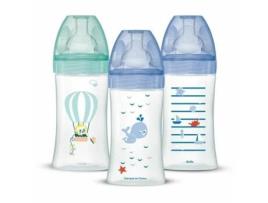 Conjunto de biberões DODIE 3 uds (270 ml)