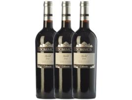 Vinho SOMMOS Sommos Colección Merlot Somontano Crianza (0.75 L - 3 unidades)