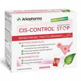 Arkopharma Cis-Control Stop Saqueta Activos Vegetais 10 x4g + Stick Fermentos Lácteos 5 x1.5g