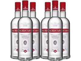Vodka Sobieski Caixa 6 unidades