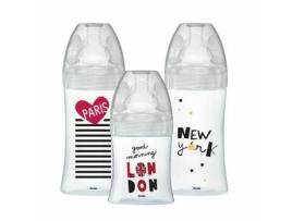 Conjunto de biberões DODIE 3 uds