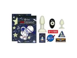 Kit Prazer Grande Anal Training B-Vibe ASStronaut Glow-in-the-Dark