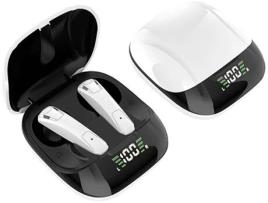  - Auriculares Bluetooth True Wireless ENKERS Tws 60 Baixa Latência Distância de Transmissão 5.0,15M 3D Surround Estéreo,