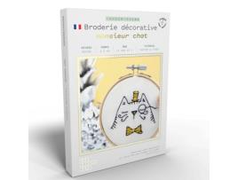 Caixa Diy Bordados Decorativos Chapéu de Gato Les French Kits