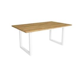 Mesa de Refeição SKRAUT HOME Tetrix 8 Lugares (Carvalho - Melamina - 167 x 90 x 75 cm)