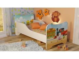 Cama Infantil com Oferta de Colch?o Espuma MAISCASA (140 x 70 cm)