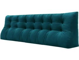 Almofada VERCART Veludo 25 x200 x55 cm Verde