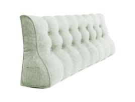 Almofada VERCART de Linho 25 x200 x55 cm Branco