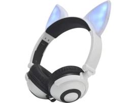 Auscultadores com Fio ANSELF LX-X109 (Over Ear - Branco)
