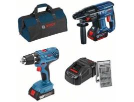 Conjunto martelo GBH 18V-21 e Aparafusadora GSR 18V-21 BOSCH