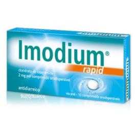 Imodium Rapid 2mg 10 Comprimidos