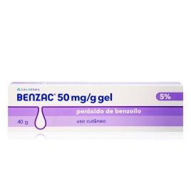 Benzac gel 5% peróxido de benzoílo -40 g