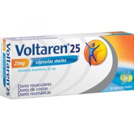 Voltaren 25 Cáps mole 25mg 20