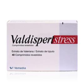 Valdispertstress 200 mg + 68 mg - 40 comprimidos