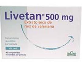 Livetan 500mg 40 Comprimidos