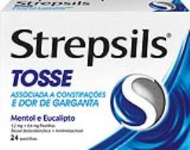 Pst Mentol e Eucalipto 1.2mg+0.6mg 24