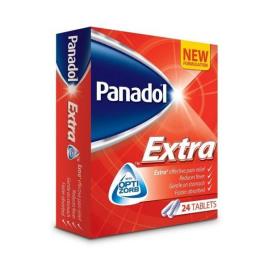 Panadol Extra Comp revest 500mg+65mg 24