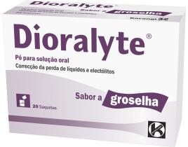 Dioralyte 20 Saquetas Sabor Groselha