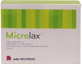 Microlax Adulto 450 mg/5 ml Solução Retal - 6 enemas