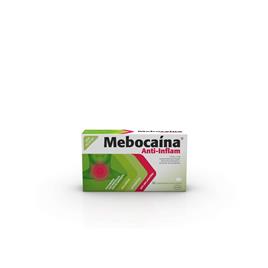 Mebocaina Anti-Inflam 1,2 mg + 3 mg - 30 comprimidos para chupar