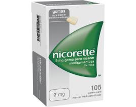 Nicorette Clássicas 2mg 105 Gomas