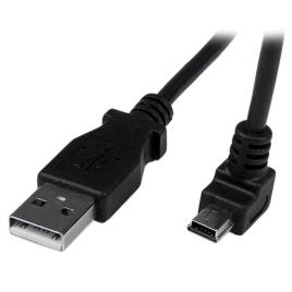 Adaptador USB A Macho - Mini-USB B Macho (2 mts) Preto - 