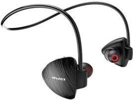 Auriculares Bluetooth True Wireless AWEI A847BL (In Ear - MicroAuriculares - Preto)