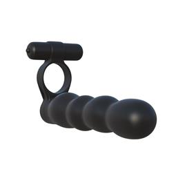 FANTASIA C-RINGZ ANEL PENETRADOR DUPLO FLEXÍVEL PRETO