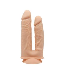 DILDO NATURAL DUPLO PENETRANTE DE DUPLA DENSIDADE