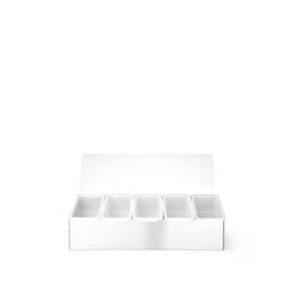 Porta Condimentos com 5 Divisões 37.5X14X9CM