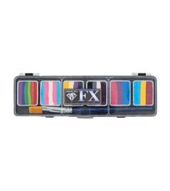 Diamond FX - 6 Aqua Palette Split Cakes - Pride