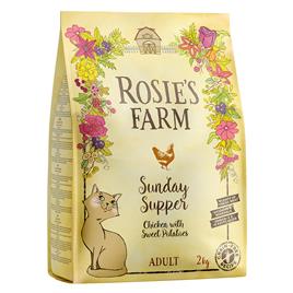 Rosie's Farm Adult frango com batata-doce para gatos - Pack económico: 5 x 2 kg