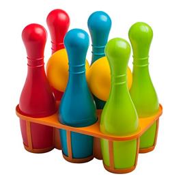 Boliche 6 Pinos 30cm