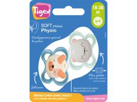 Pack 2 Chuchas +18m Tigex Silicone Mno