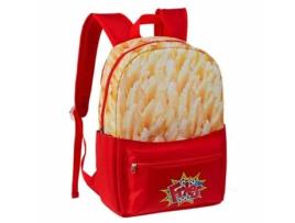 Mochila OH MY POP! Oh My Pop! Crispy Freetime Vermelha
