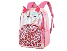 Mochila OH MY POP! Oh My Pop! Feline Laser Rosa