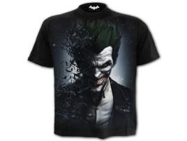 T-shirt Joker  BATMAN ARKHAM ORIGINS (4XL - Algod?o - Preto)