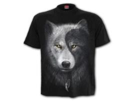 T-shirt Wolf Chi  SPIRAL (XL - Algod?o - Preto)