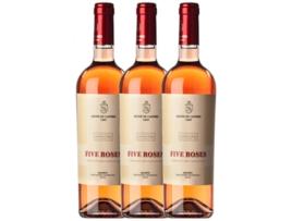 Vinho LEONE DE CASTRIS Leone De Castris Rosato Five Roses Salento (0.75 L - 3 unidades)